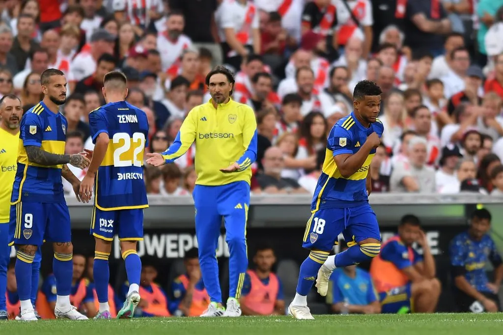 Fabra, en Boca. (Imago)