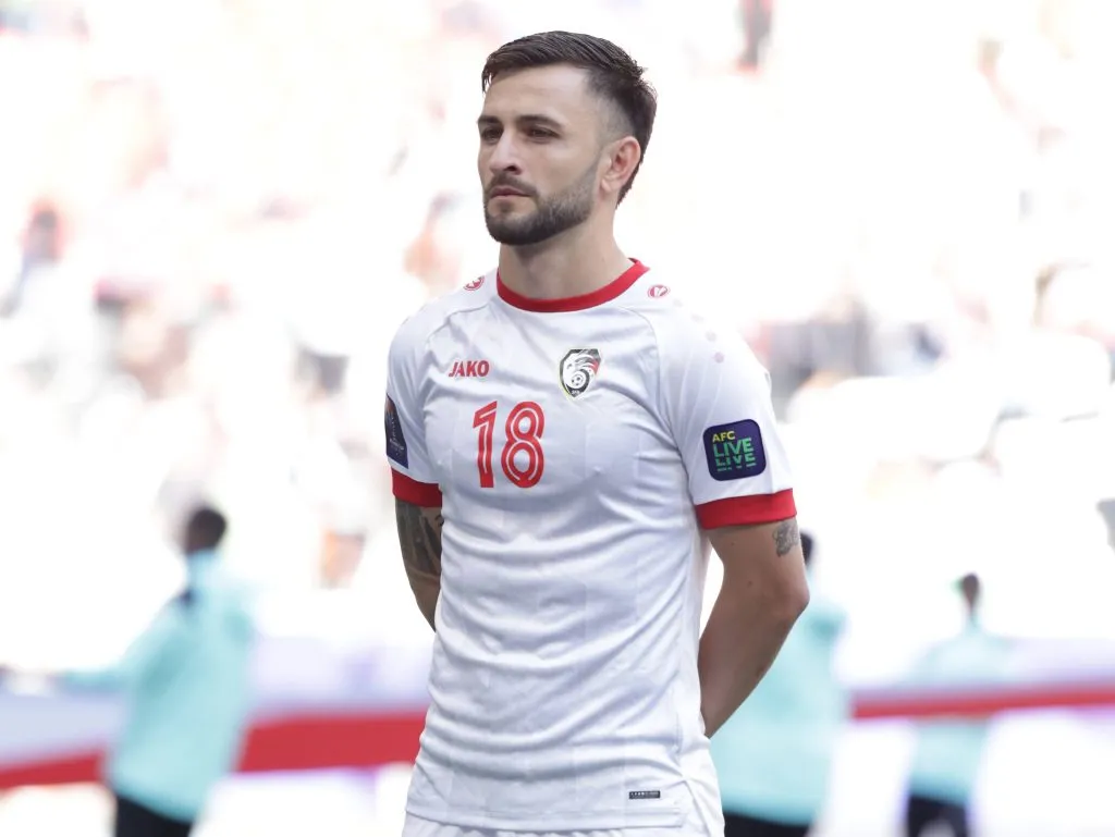 Jalil Elías, en la Selección de Siria. (Imago)