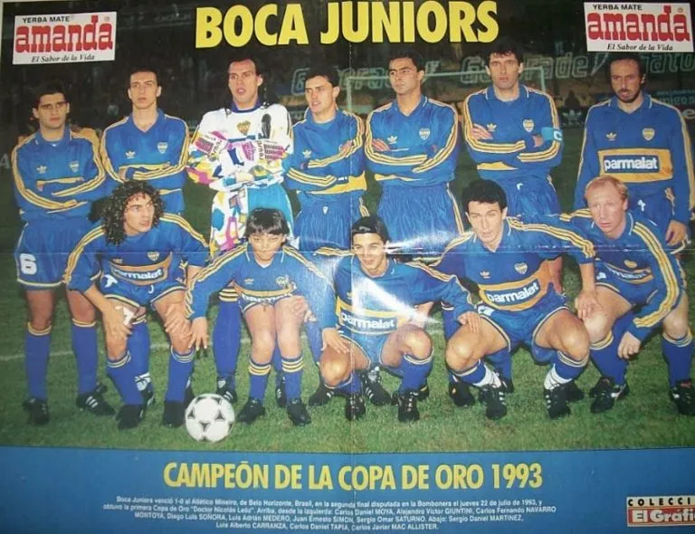 El equipo ganador de la Copa de Oro.
