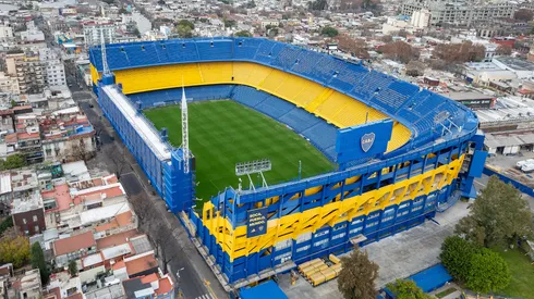 Ya se sabe cómo está La Bombonera.