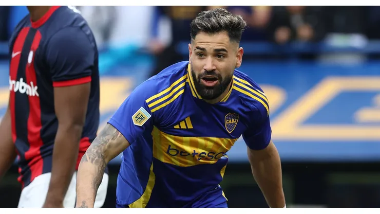 Milton Giménez, en Boca.