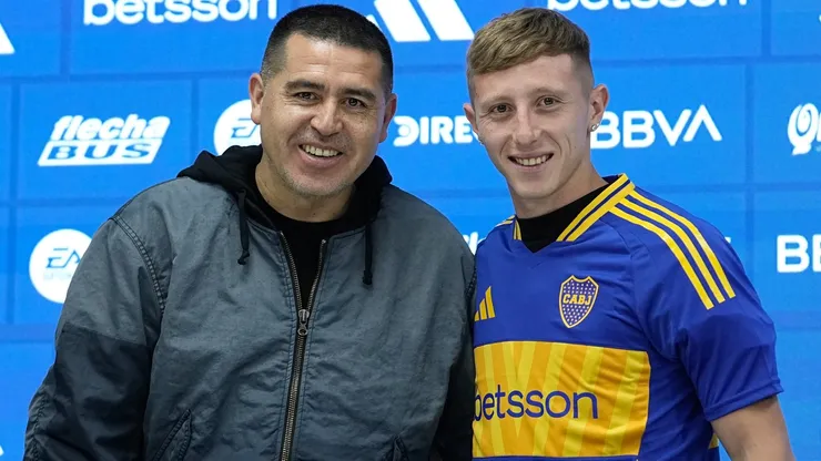 Barinaga es nuevo jugador de Boca.