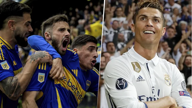 Juan Barinaga, el posible refuerzo de Boca que festeja como Cristiano Ronaldo