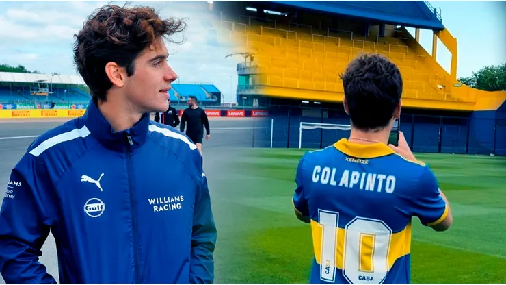 Colapinto, a la Fórmula 1.