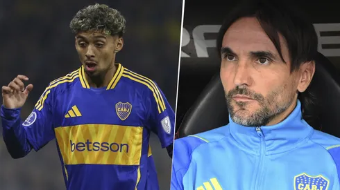 Cristian Medina y Diego Martínez en Boca