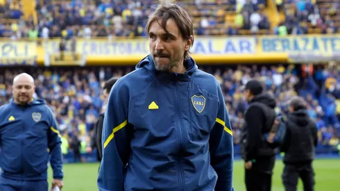 Diego Martínez buscar mejorar el nivel colectivo de Boca.