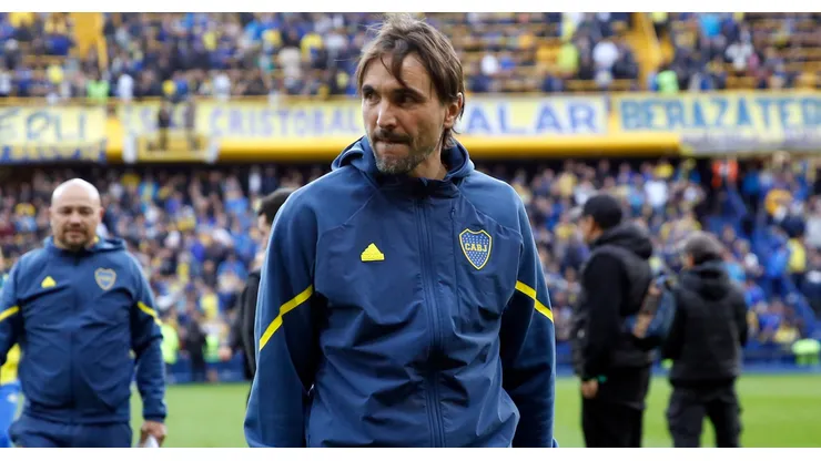 Diego Martínez buscar mejorar el nivel colectivo de Boca.