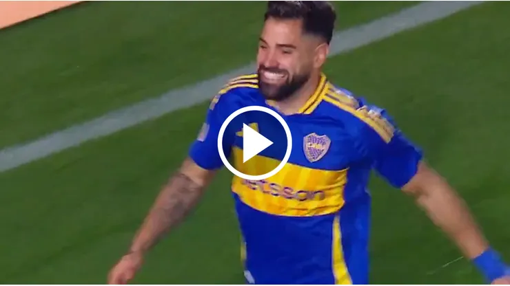 Giménez le dio la ventaja a Boca.