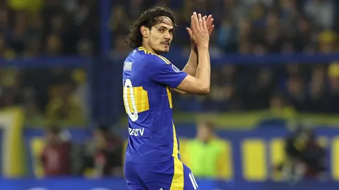 Edinson Cavani, ausente para el partido vs. Estudiantes.