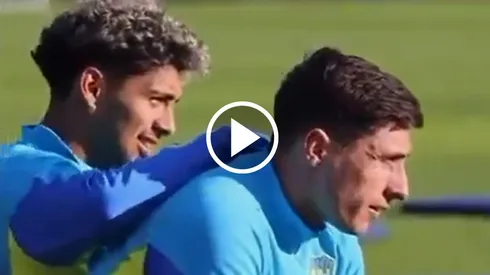 La frase de Cristian Medina a Miguel Merentiel sobre su futuro en Boca