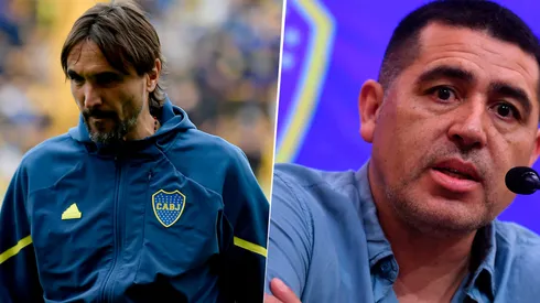 Diego Martínez y Juan Román Riquelme.