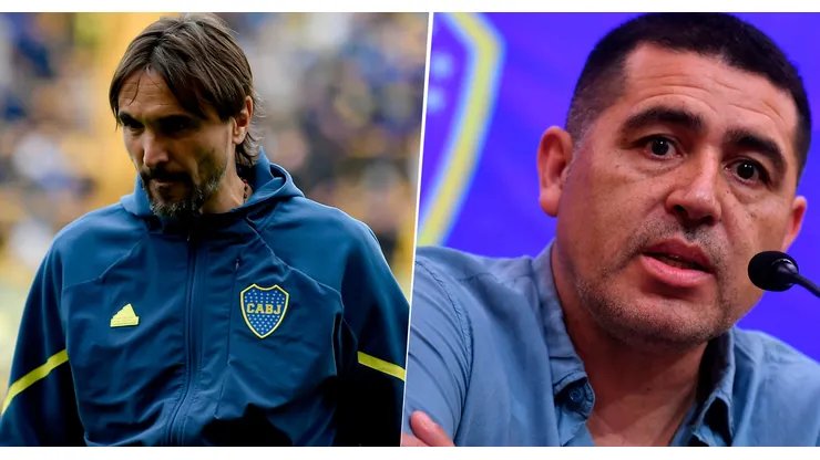 Diego Martínez y Juan Román Riquelme.