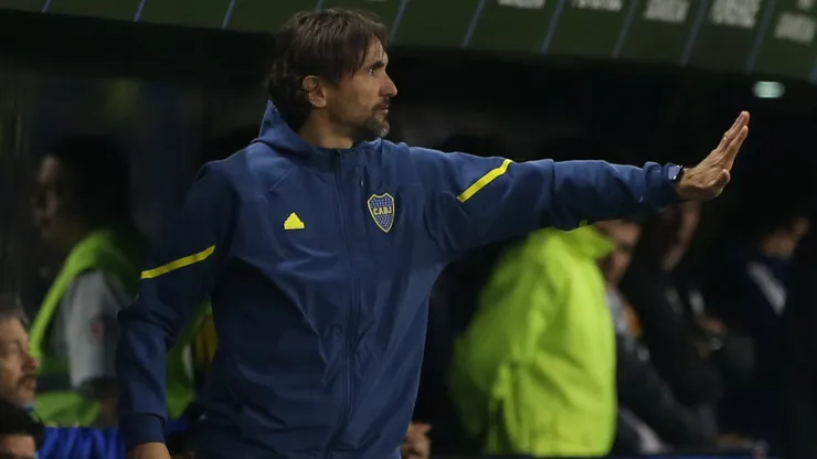 Diego Martínez, entrenador de Boca