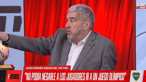 El descargo de Fuchs por su encontronazo con Riquelme.