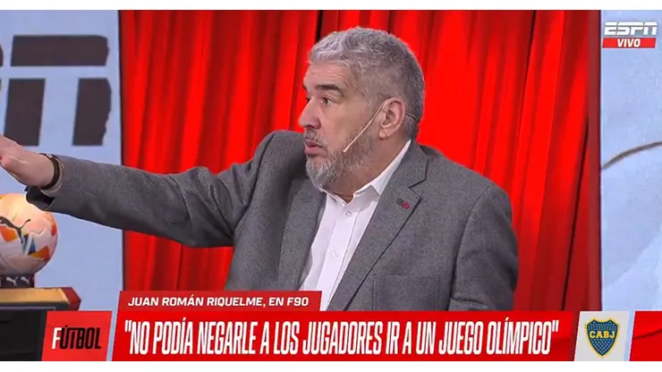 El descargo de Fuchs por su encontronazo con Riquelme.