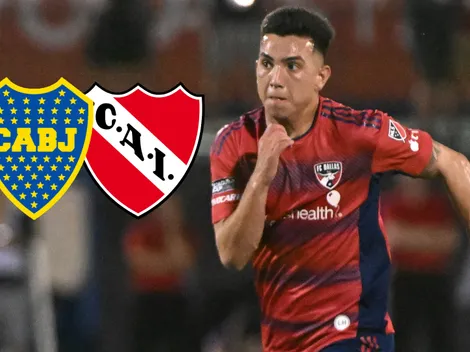 "Paga Dios", la burla de los hinchas de Boca a Independiente por interesarse en Velasco