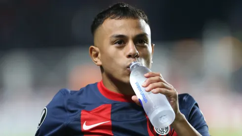 El Perrito Barrios, delantero de San Lorenzo