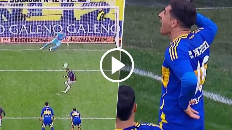 El gol de Merentiel y el descuento de San Lorenzo contra Boca