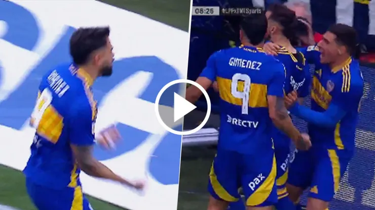 Ahora, Boca gana 2 a 1.