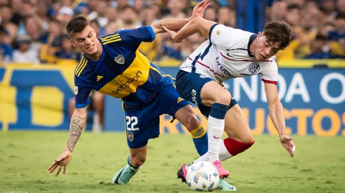 Boca le ganó a San Lorenzo en La Bombonera.