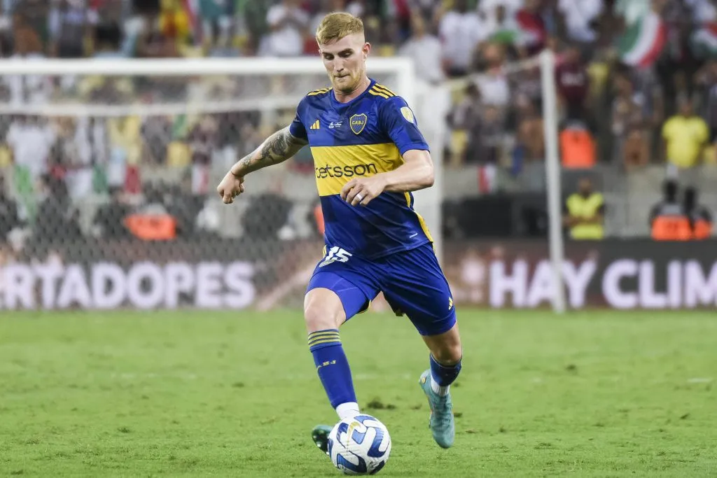 Nicolás Valentini, en Boca. (Imago)