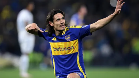 Edinson Cavani, contra Cruzeiro.