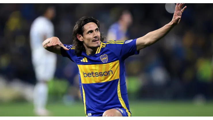 Edinson Cavani, contra Cruzeiro.