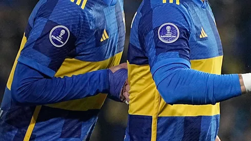 La dupla de central de Boca contra San Lorenzo.