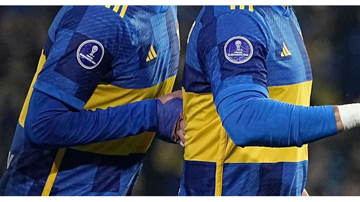 La dupla de central de Boca contra San Lorenzo.