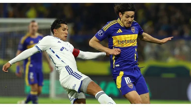 Boca y Cruzeiro se enfrentaron en La Bombonera.