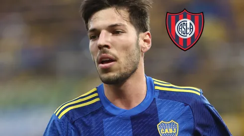 Agustín Martegani palpitó el partido contra San Lorenzo.