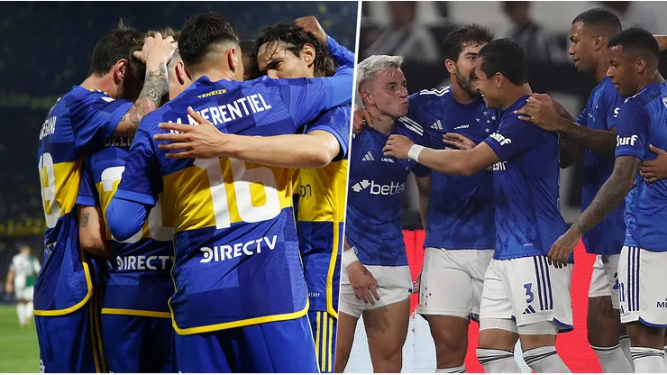 Boca enfrenta a Cruzeiro por la Copa Sudamericana.