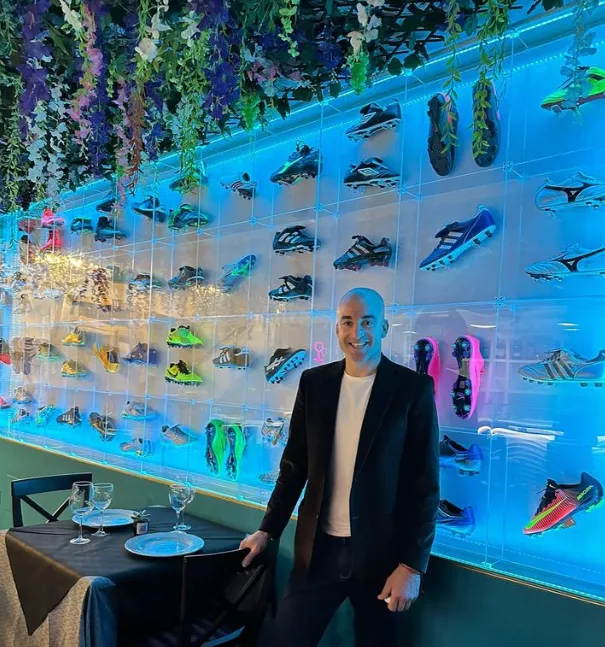 Silva, en su restaurante. (Instagram)