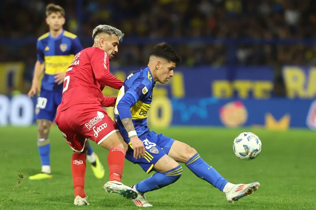 Martínez probó a Aguirre como delantero.