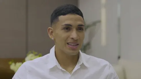 Equi Fernández en su presentación en Al Qadisiya