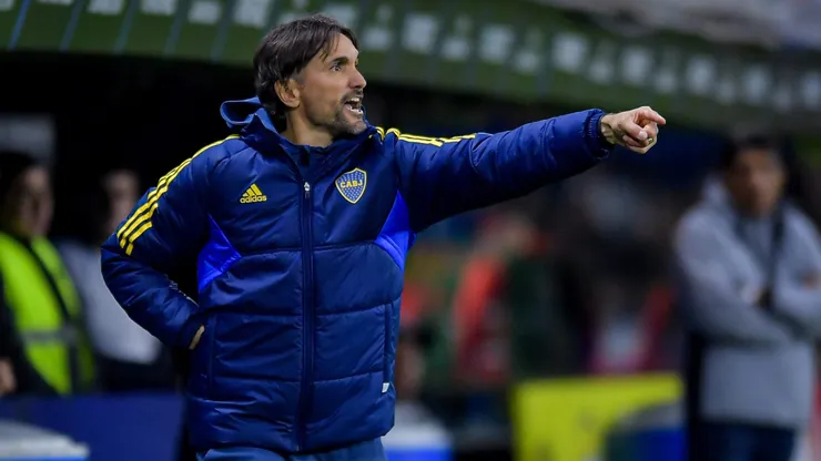 Diego Martínez, entrenador de Boca