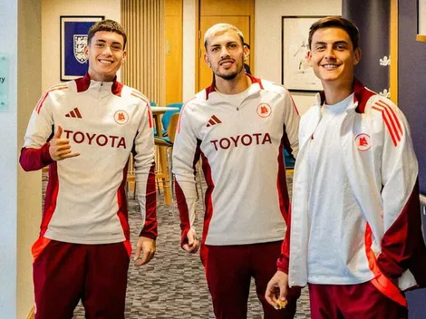 Ex Boca | El divertido desafío de Leandro Paredes junto a Dybala y Soulé en la Roma