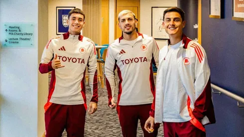 El divertido reto de Paredes en la Roma.