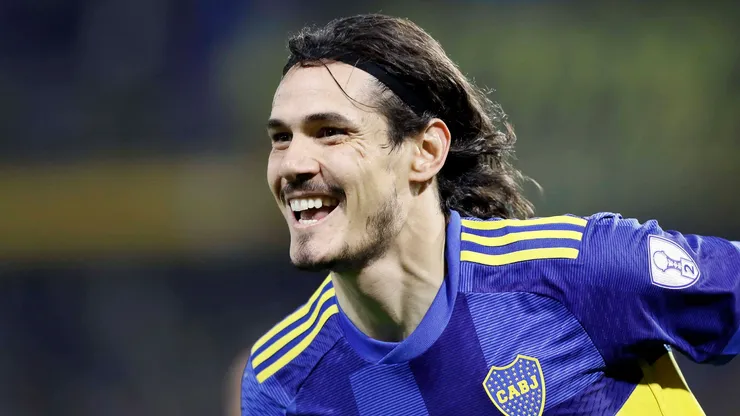 Cavani, una de las figuras de Boca.