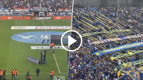 Los hinchas reaccionaron tras oír el nombre de Sebastián Villa.