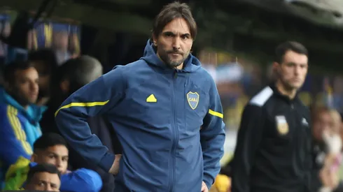 Diego Martínez, en Boca.