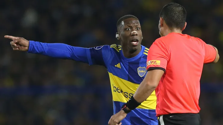 Boca vs. Fortaleza por la Copa Sudamericana, partido dirigido por Valenzuela