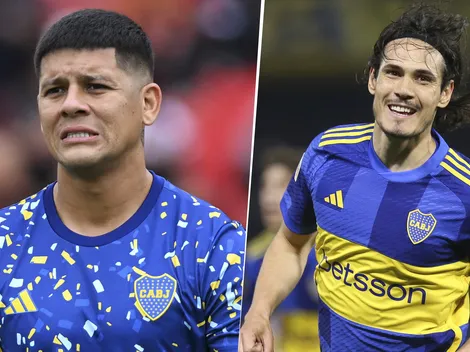 ¿Cómo están Rojo y Cavani? La situación de los referentes de Boca, a una semana de Cruzeiro