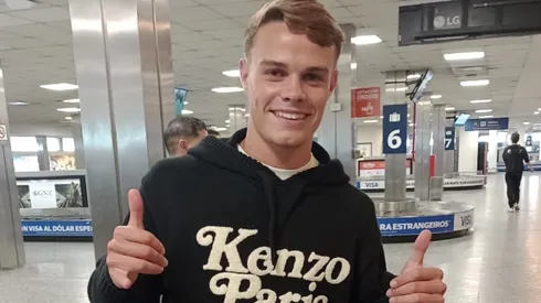 Ignacio Miramón llegó a la Argentina.