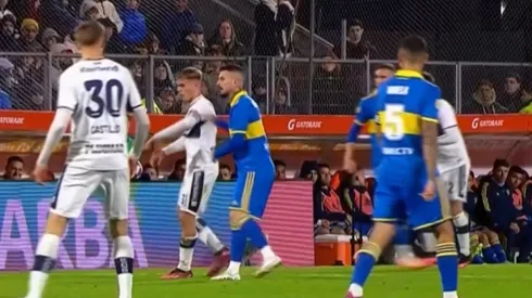 Benedetto y Miramón se cruzaron en La Plata. Foto: Captura de TV