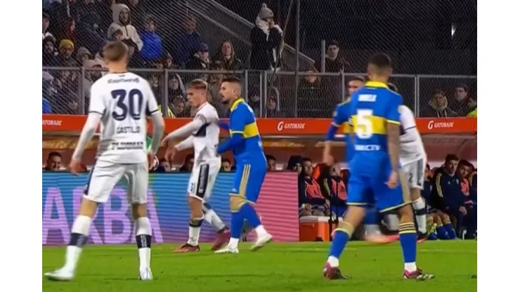 Benedetto y Miramón se cruzaron en La Plata. Foto: Captura de TV