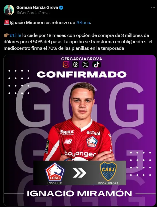 Equi Fernández jugará en Boca.