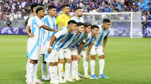 La formación titular de Argentina vs. Francia. Foto: Getty