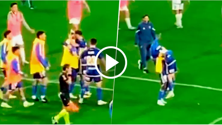 VIDEO | El emotivo abrazo entre Luis Advíncula y Jabes Saralegui tras el triunfo de Boca
