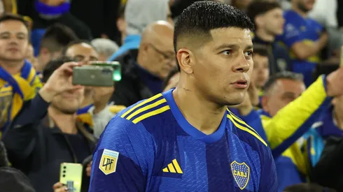 Rojo salió en el entretiempo contra Banfield.